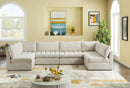 Jacob Cream Velvet Modular Sectional - Town Of Bargains Furniture - NY
