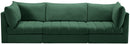 Jacob Green Velvet Modular Sofa