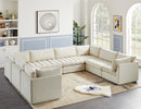 Jacob Cream Velvet Modular Sectional - Town Of Bargains Furniture - NY