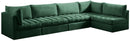 Jacob Green Velvet Modular Sectional - Town Of Bargains Furniture - NY