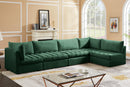 Jacob Green Velvet Modular Sectional - Town Of Bargains Furniture - NY
