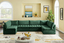 Jacob Green Velvet Modular Sectional - Town Of Bargains Furniture - NY