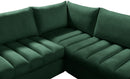 Jacob Green Velvet Modular Sectional - Town Of Bargains Furniture - NY
