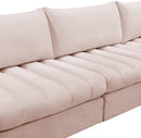 Jacob Pink Velvet Modular Sectional - Town Of Bargains Furniture - NY
