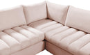 Jacob Pink Velvet Modular Sectional - Town Of Bargains Furniture - NY
