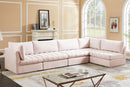 Jacob Pink Velvet Modular Sectional - Town Of Bargains Furniture - NY