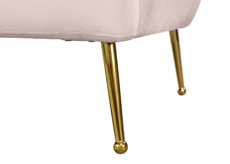 Tori Pink Velvet Loveseat - Town Of Bargains Furniture - NY
