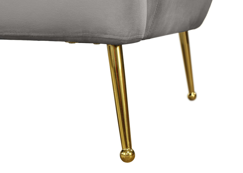 Tori Grey Velvet Sofa - Town Of Bargains Furniture - NY