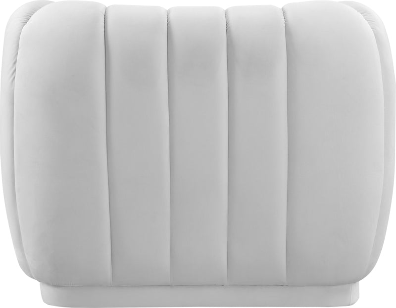 Dixie Cream Velvet Chair