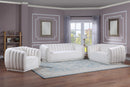 Dixie Cream Velvet Sofa - Town Of Bargains Furniture - NY