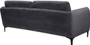 Poppy Grey Velvet Sofa - Town Of Bargains Furniture - NY