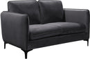 Poppy Grey Velvet Loveseat - Town Of Bargains Furniture - NY