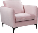 Poppy Pink Velvet Chair - Town Of Bargains Furniture - NY