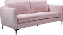 Poppy Pink Velvet Sofa - Town Of Bargains Furniture - NY