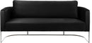 Casa Black Velvet Sofa - Town Of Bargains Furniture - NY