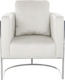 Casa Cream Velvet Chair - Town Of Bargains Furniture - NY