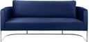 Casa Navy Velvet Sofa - Town Of Bargains Furniture - NY
