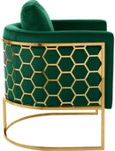 Casa Green Velvet Chair - Town Of Bargains Furniture - NY