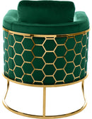 Casa Green Velvet Chair - Town Of Bargains Furniture - NY
