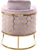 Casa Pink Velvet Chair - Town Of Bargains Furniture - NY