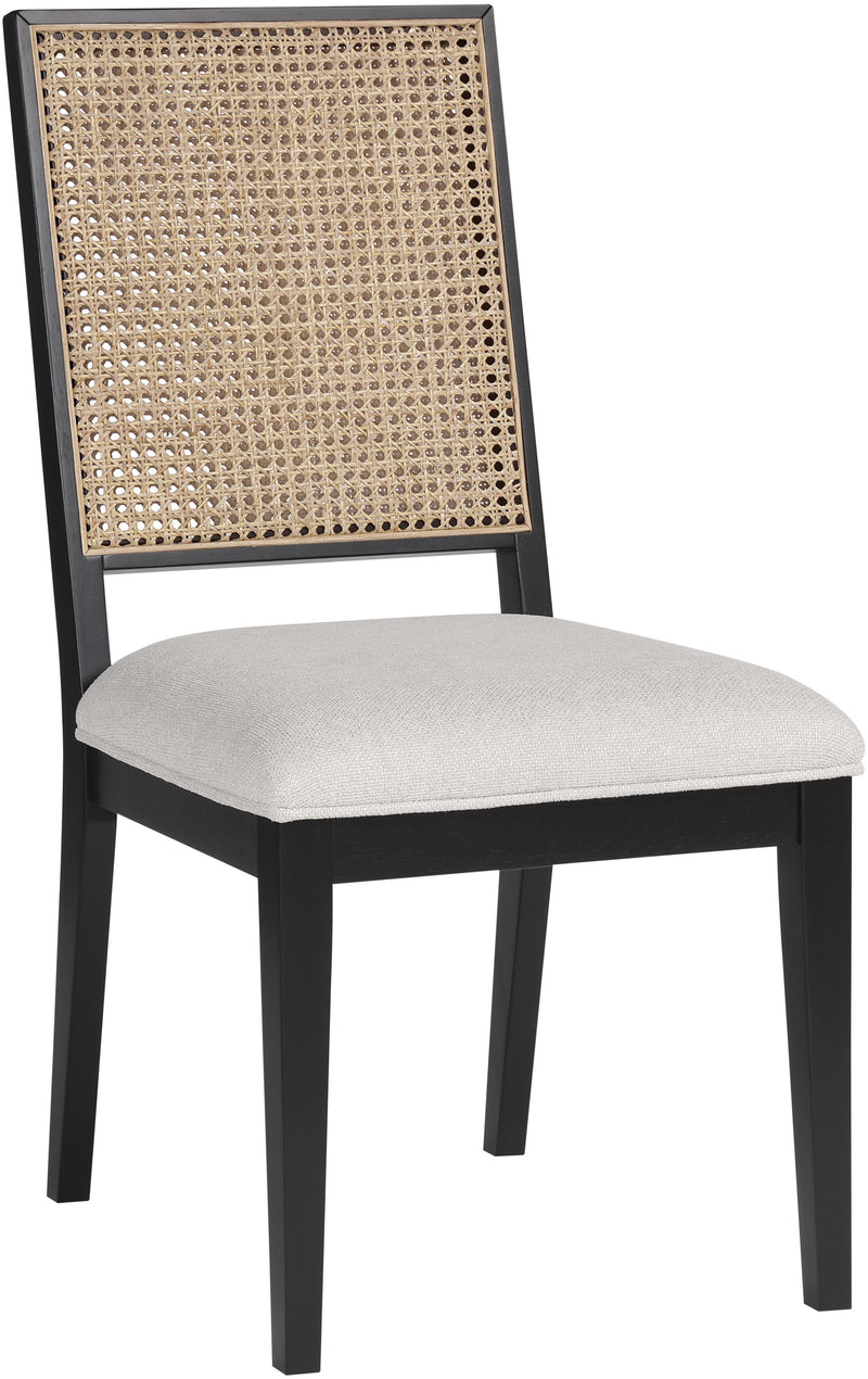 Lucid Black Velvet Dining Chair