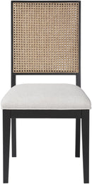 Lucid Black Velvet Dining Chair