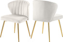 Finley Cream Velvet Dining Chair