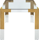 Casper Rich Gold Dining Table - Town Of Bargains Furniture - NY