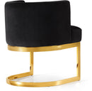 Gianna Black Velvet Dining Chair - Town Of Bargains Furniture - NY