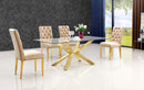 Capri Gold Dining Table - Town Of Bargains Furniture - NY