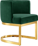 Gianna Green Velvet Dining Chair - Town Of Bargains Furniture - NY