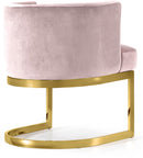 Gianna Pink Velvet Dining Chair - Town Of Bargains Furniture - NY