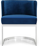 Gianna Navy Velvet Dining Chair - Town Of Bargains Furniture - NY