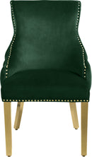 Tuft Green Velvet Dining Chair - Town Of Bargains Furniture - NY