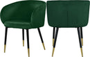 Louise Green Velvet Dining Chair - Town Of Bargains Furniture - NY