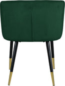 Louise Green Velvet Dining Chair - Town Of Bargains Furniture - NY