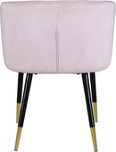 Louise Pink Velvet Dining Chair - Town Of Bargains Furniture - NY