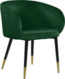 Louise Green Velvet Dining Chair - Town Of Bargains Furniture - NY