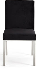 Opal Black Velvet Dining Chair - Town Of Bargains Furniture - NY