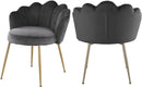 Claire Grey Velvet Dining Chair
