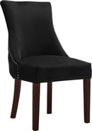 Hannah Black Velvet Dining Chair - Town Of Bargains Furniture - NY