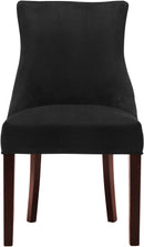 Hannah Black Velvet Dining Chair - Town Of Bargains Furniture - NY