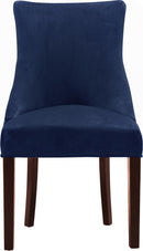 Hannah Navy Velvet Dining Chair - Town Of Bargains Furniture - NY