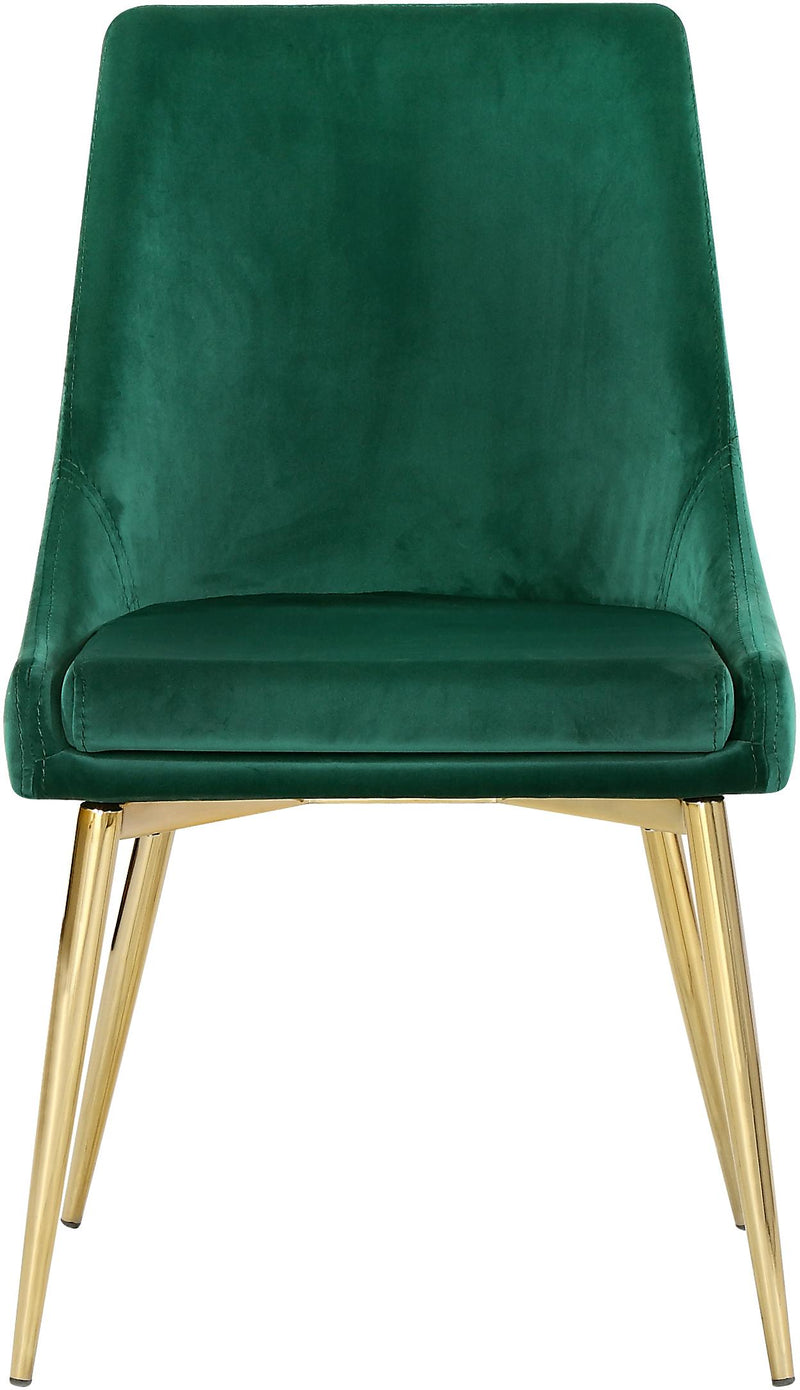 Karina Green Velvet Dining Chair