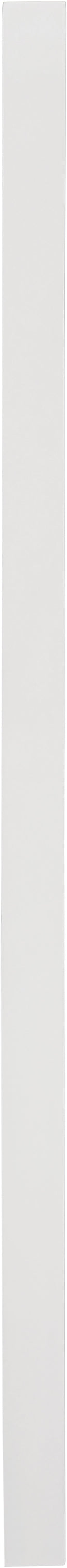 Modernist White Gloss Mirror