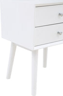 Teddy White Night Stand