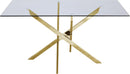Xander Gold Dining Table - Town Of Bargains Furniture - NY
