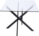 Xander Matte Black Dining Table - Town Of Bargains Furniture - NY