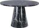 Omni Black Faux Marble Dining Table - Town Of Bargains Furniture - NY