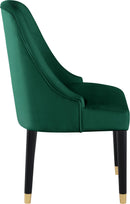 Omni Green Velvet Dining Chair - Town Of Bargains Furniture - NY